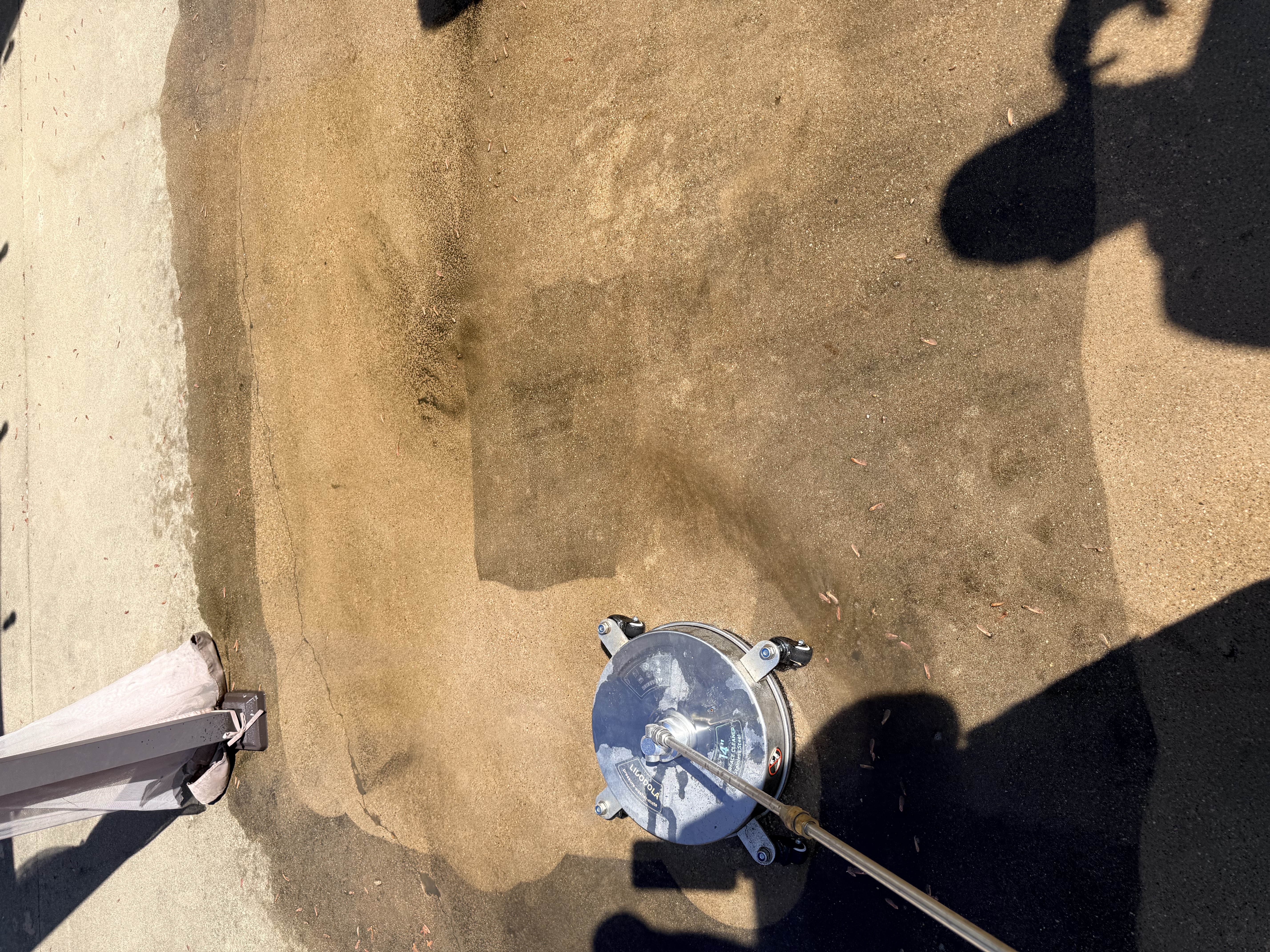 Pressure washing driveway Texarkana